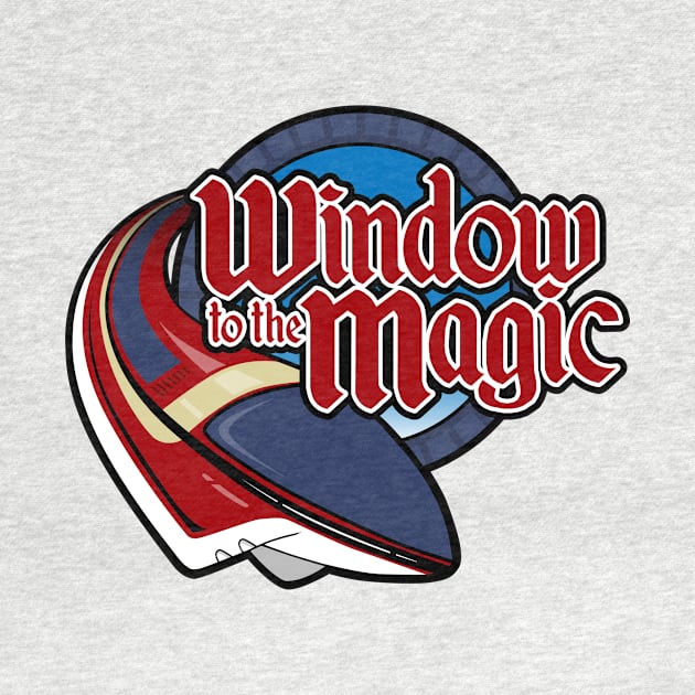 Modern WTTM Monorail Logo by The Window to the Magic Podcast